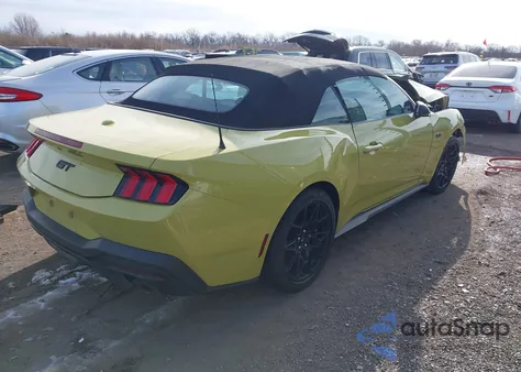 2025 Ford Mustang Gt Premium из США, поврежденный, VIN 1FAGP8FF7S5112438